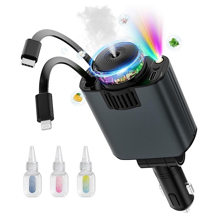شارژر فندکی خودرو W&O مدل Starlight