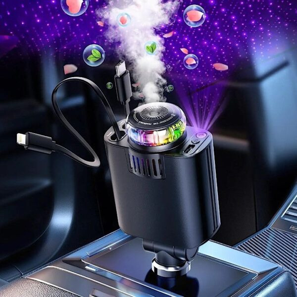 شارژر فندکی خودرو W&O مدل Starlight