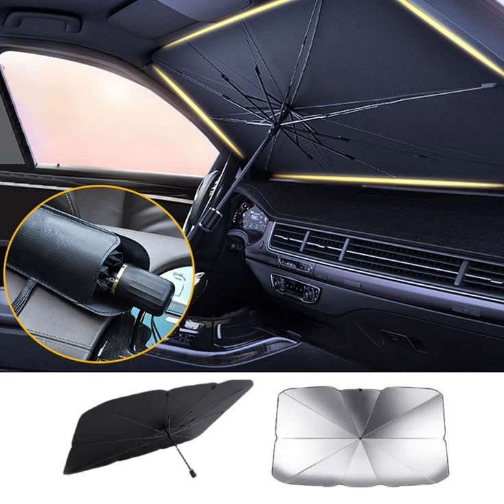 افتابگیر چتری خودرو مدل Brella sheild